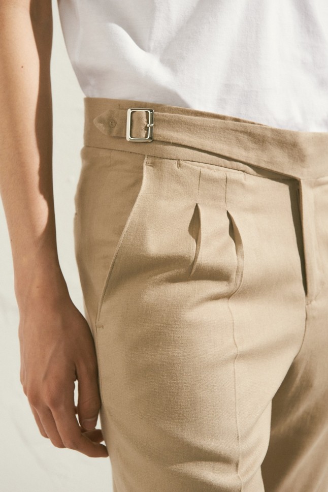 Pantalon Gurkha Damak Lino