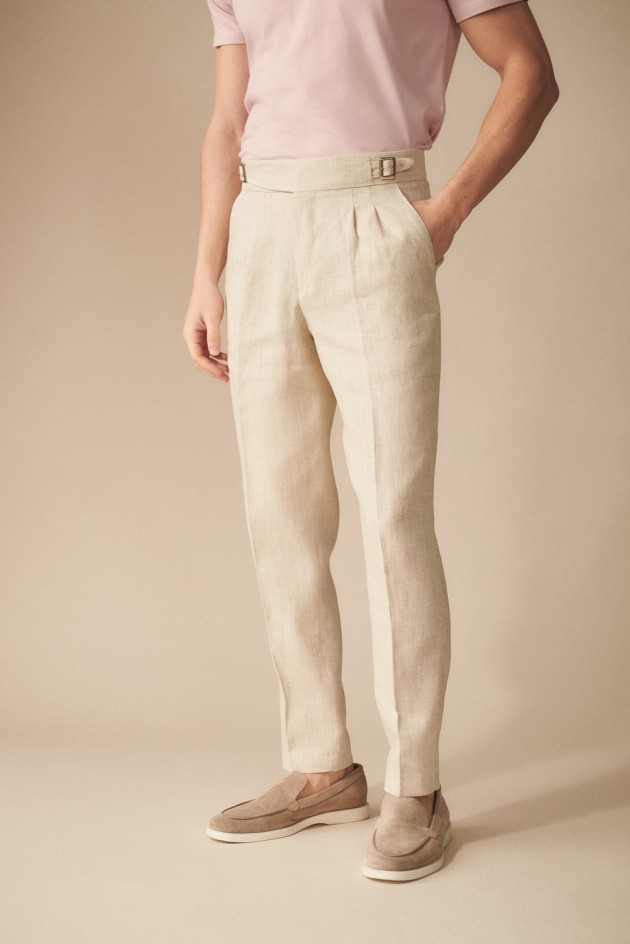 Pantalon Gurkha Pegli Lino 2