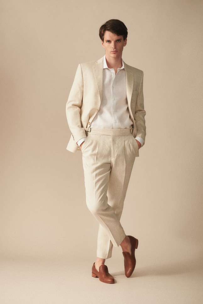 Pantalon Gurkha Pegli Lino