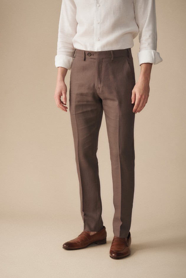 Pantalon Arienzo Lino 2
