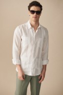 Camisa Guayabera Vega Lino