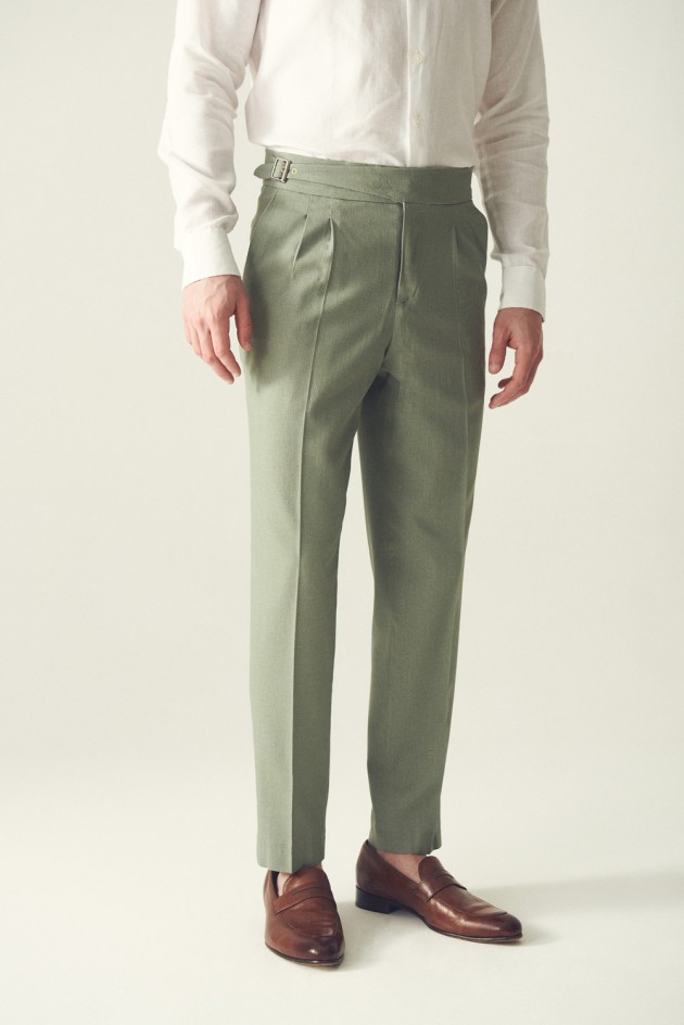 Pantalon Gurkha Vietri Lino 2