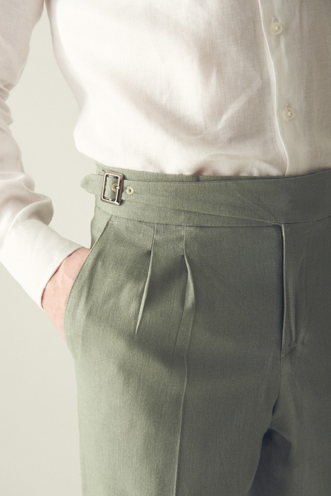 Pantalon Gurkha Vietri Lino