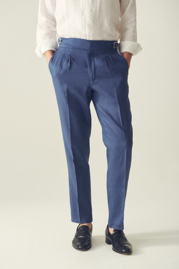 Pantalon Gurkha Pegli Lino
