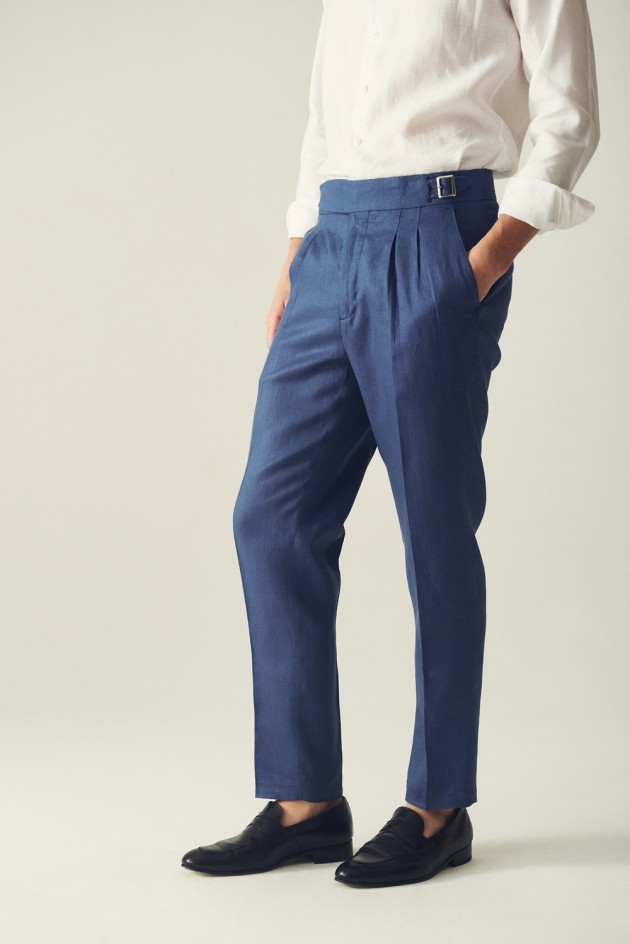 Pantalon Gurkha Pegli Lino 2