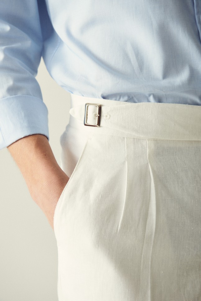 Pantalon Gurkha Pegli Lino