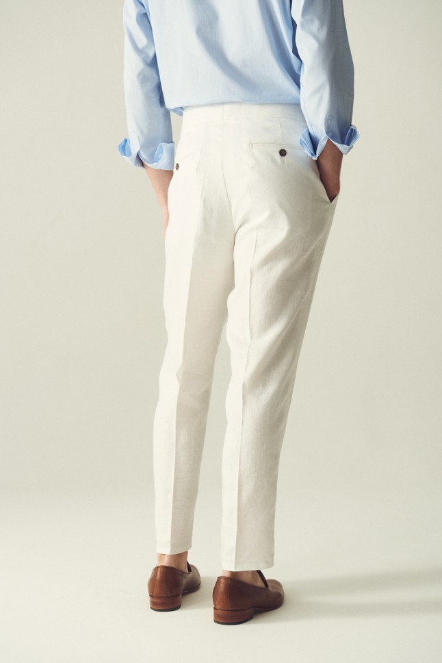 Pantalon Gurkha Pegli Lino