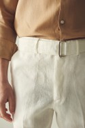 Pantalon Pegli Cinturon Lino