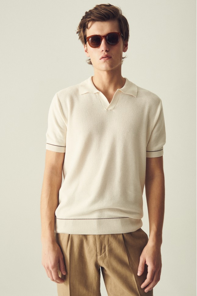Polo Pique Tejida