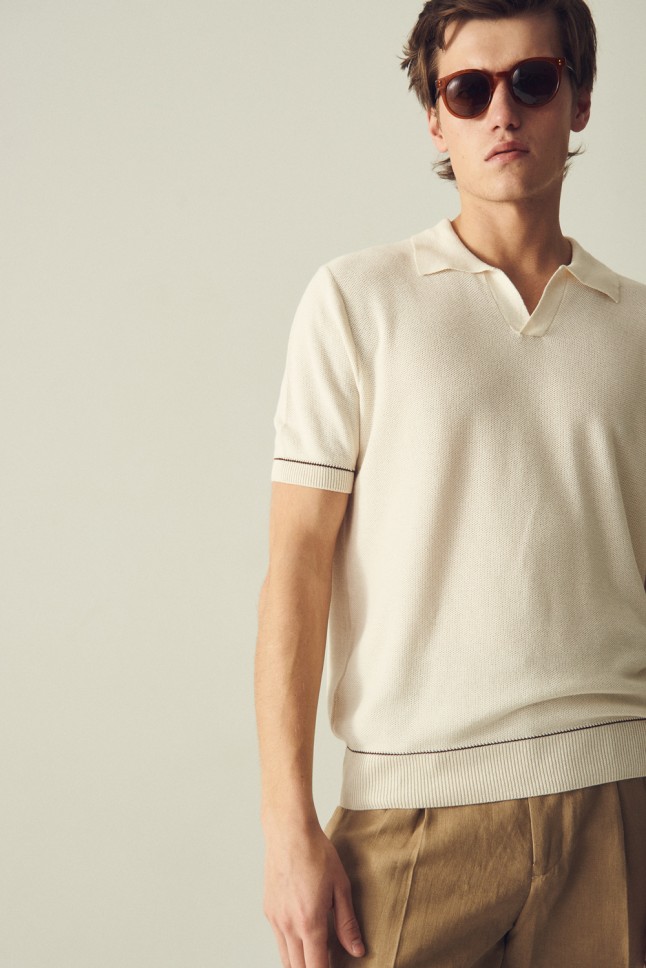 Polo Pique Tejida