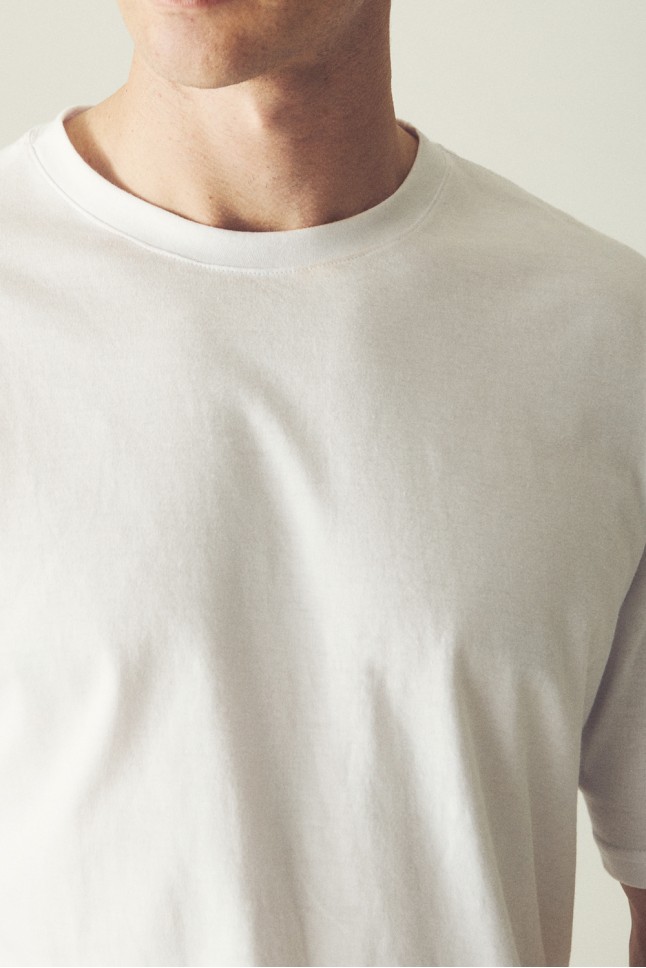 Remera Algodon Relaxed Fit