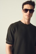 Remera Punto Pique Tejida