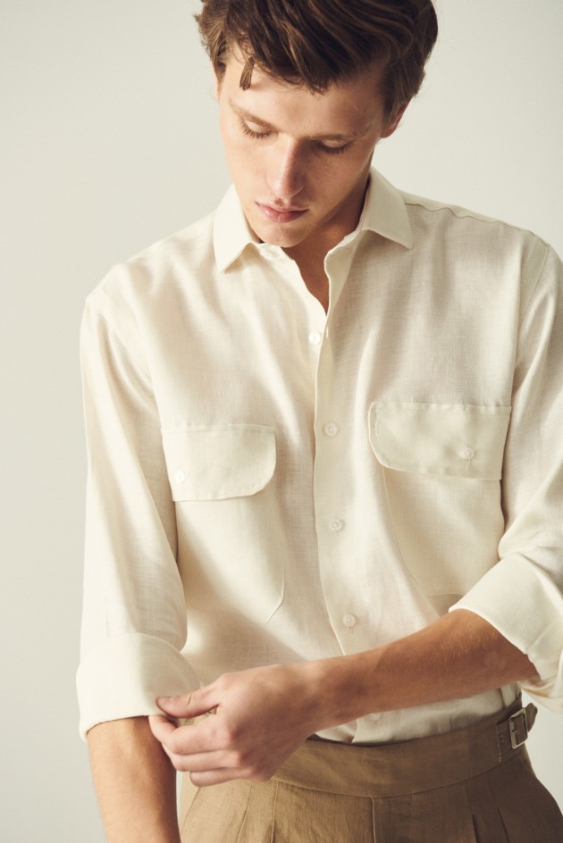 Camisa Tasca Lino