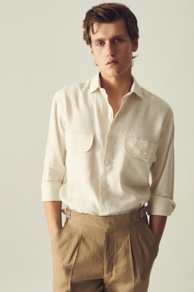 Camisa Tasca Lino 2