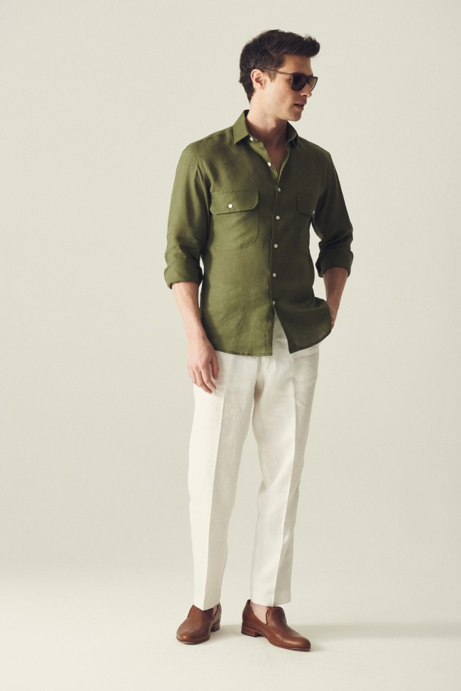 Camisa Tasca Lino