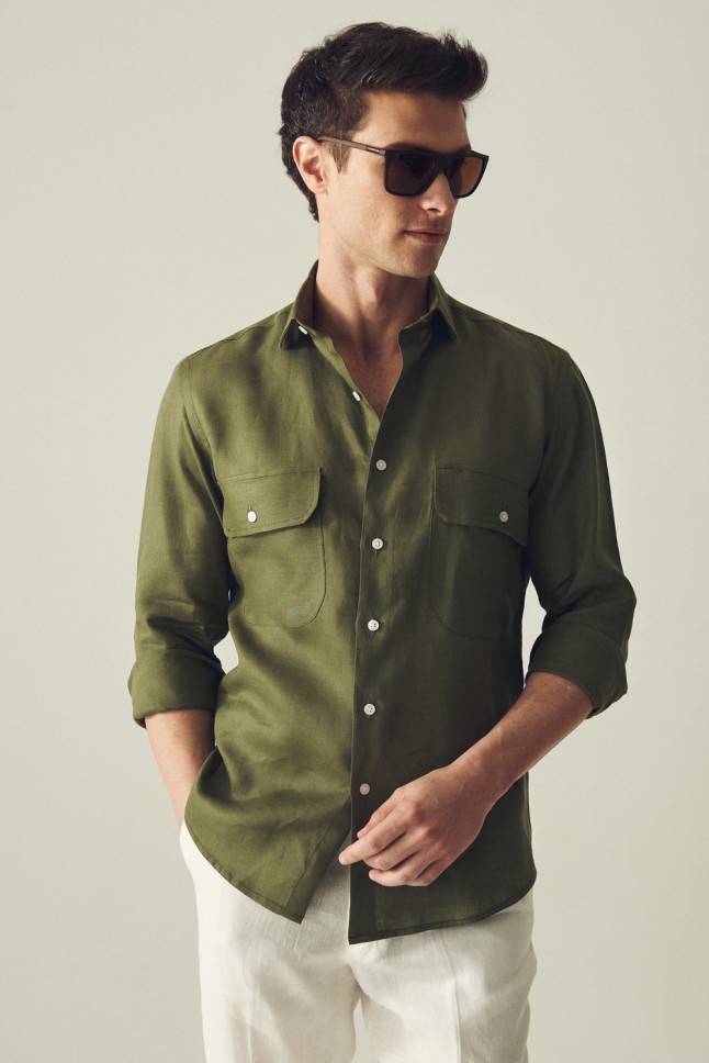 Camisa Tasca Lino