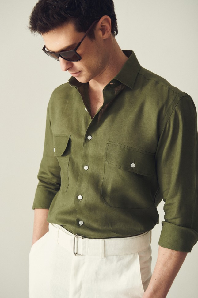 Camisa Tasca Lino