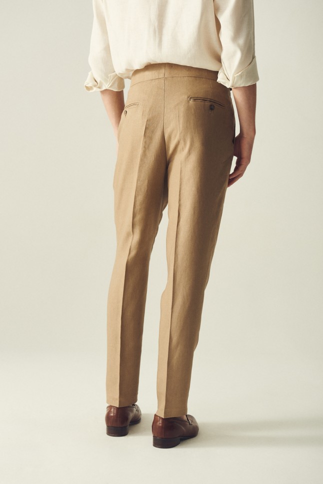 Pantalon Gurkha Pegli Lino
