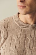 Sweater Trenzado Merino Cashmere