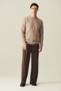 Sweater Trenzado Merino Cashmere