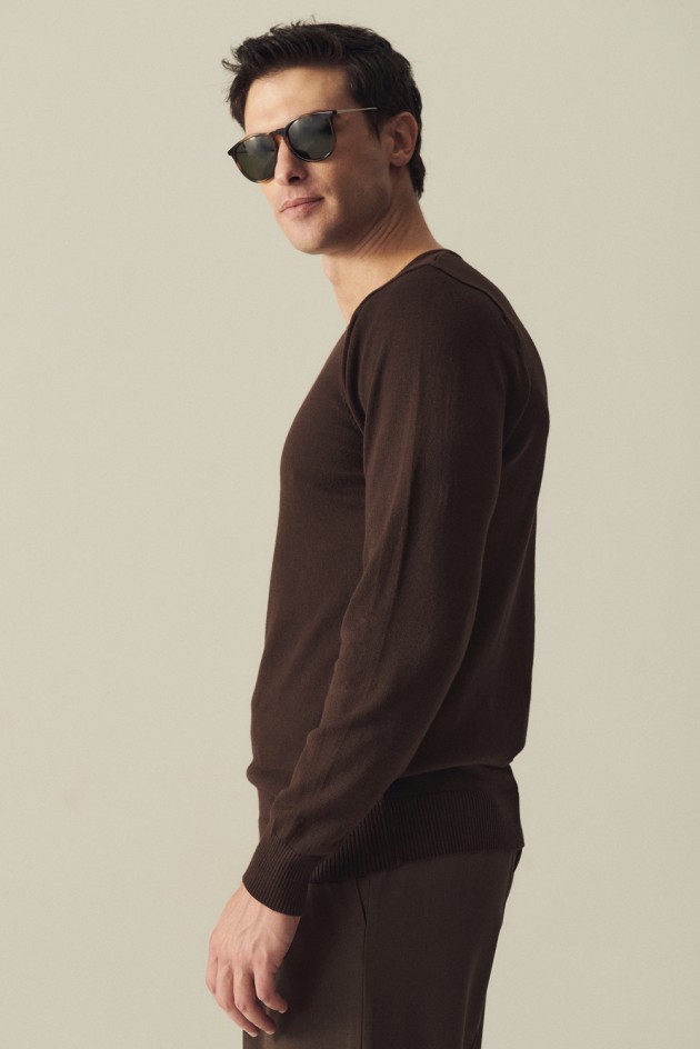 Sweater Cuello Redondo Algodón 2