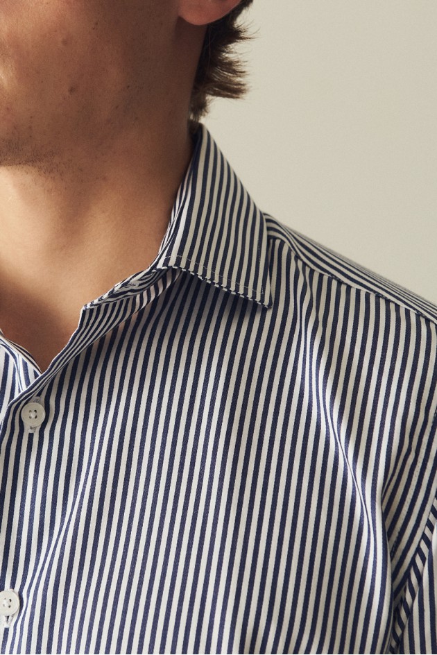 Camisa Rayada Algodón 2
