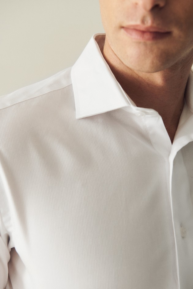 Camisa Microtrama Algodón 2