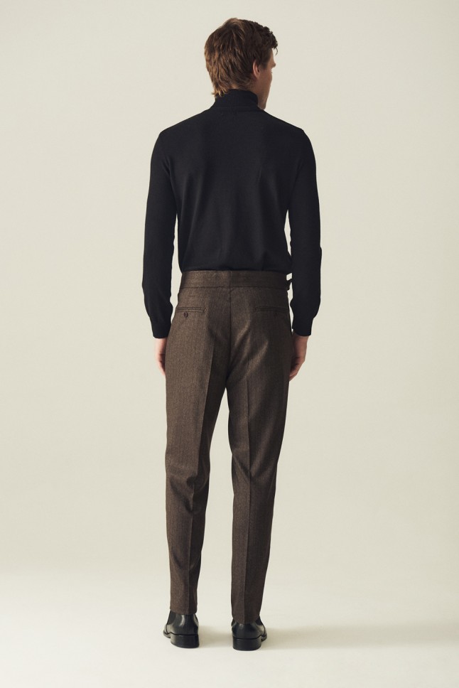 Pantalon Gurkha Trama Espiga