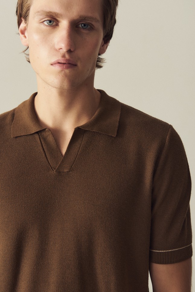 Polo Pique Tejida