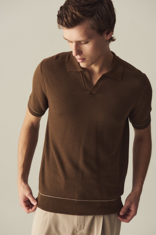 Polo Pique Tejida