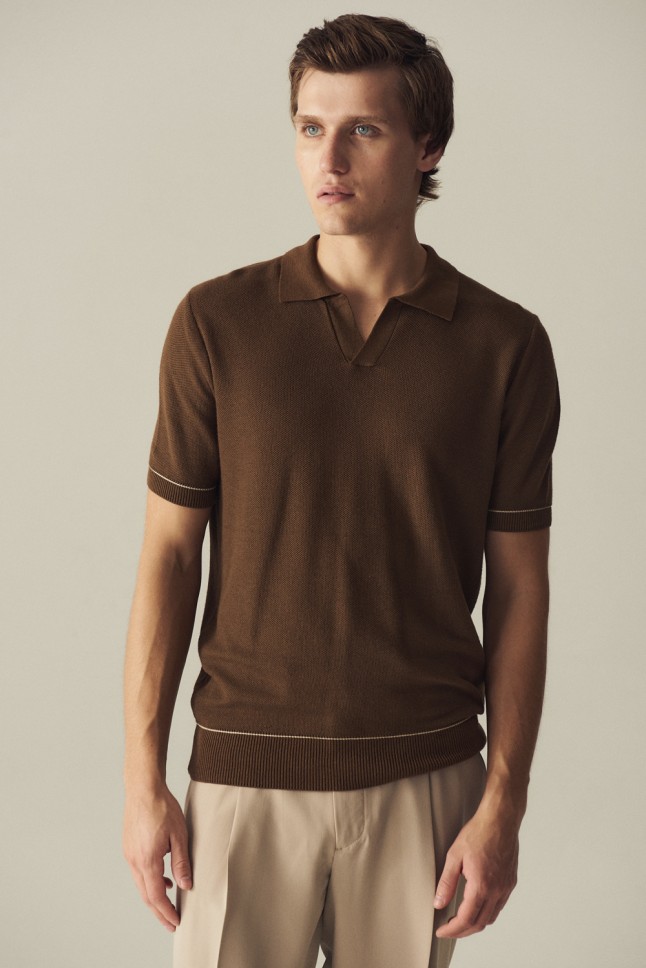 Polo Pique Tejida