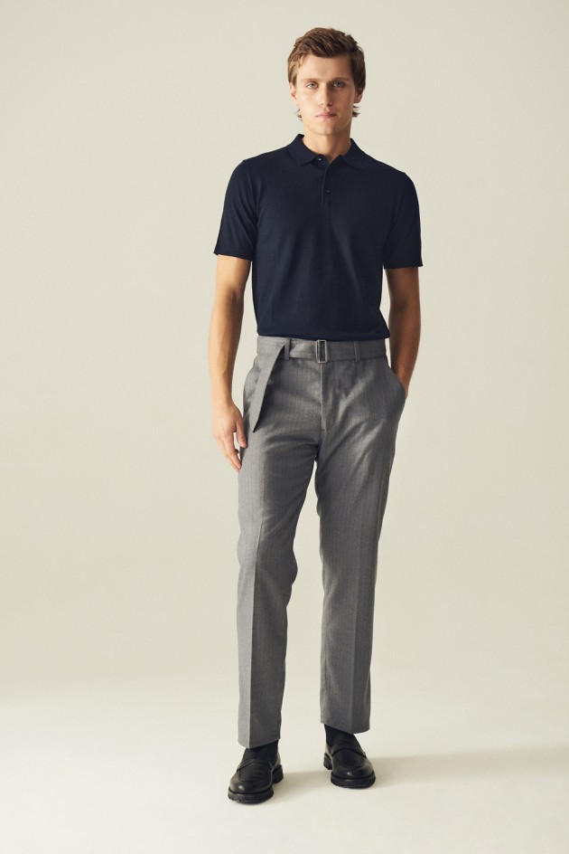 Pantalon Trama Raya Cinturon