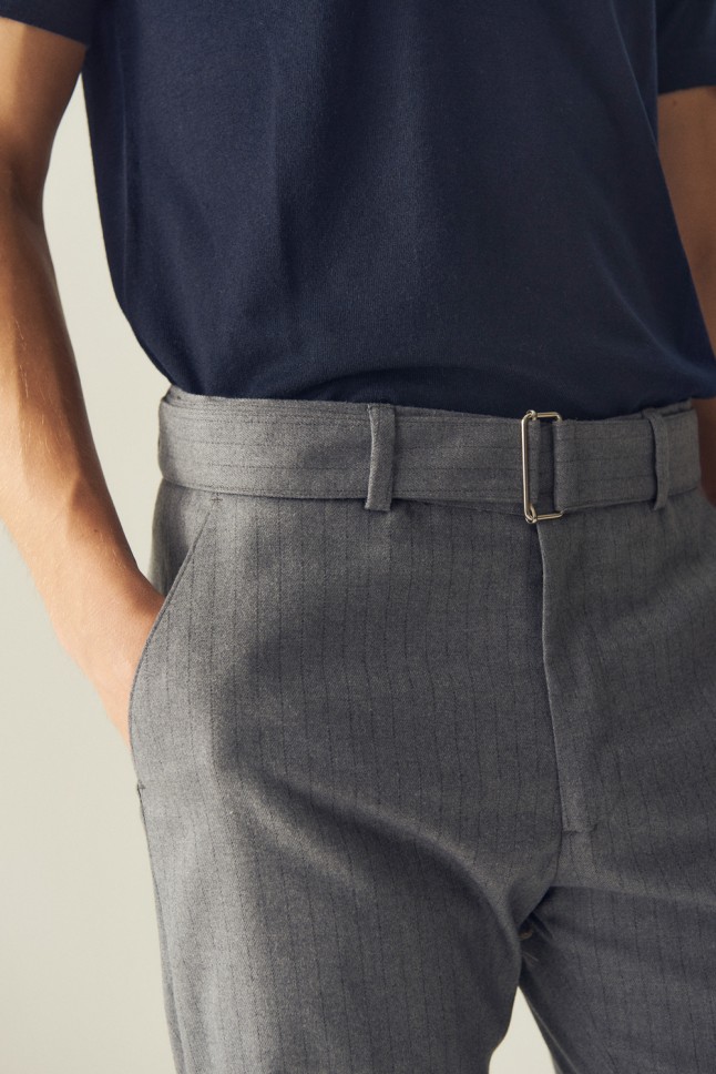 Pantalon Trama Raya Cinturon