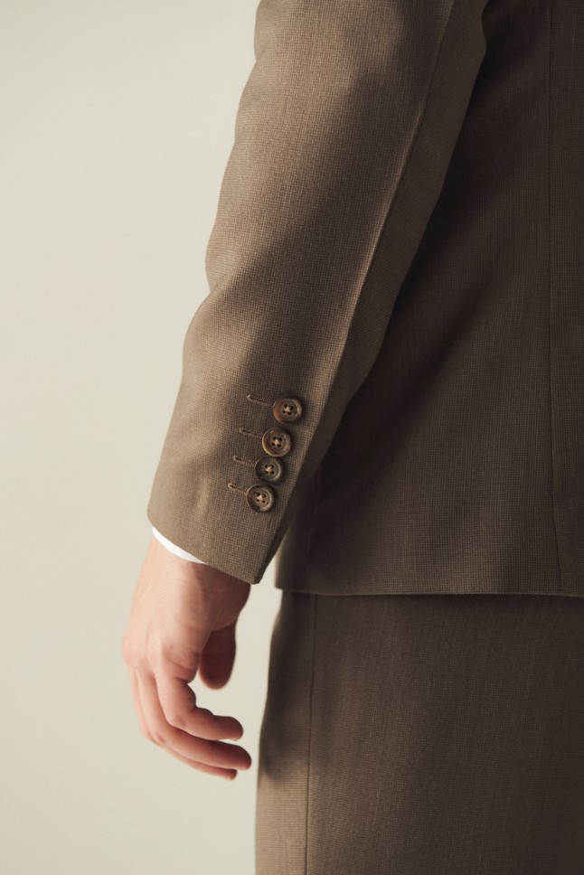 Saco Traje Microtrama