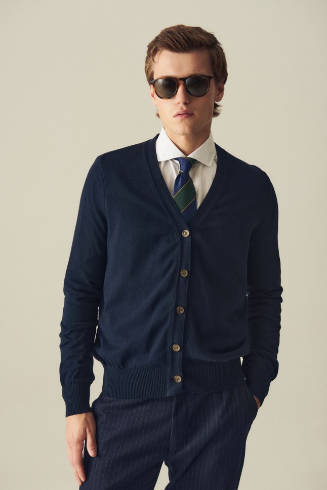 Cardigan Tejido Algodón