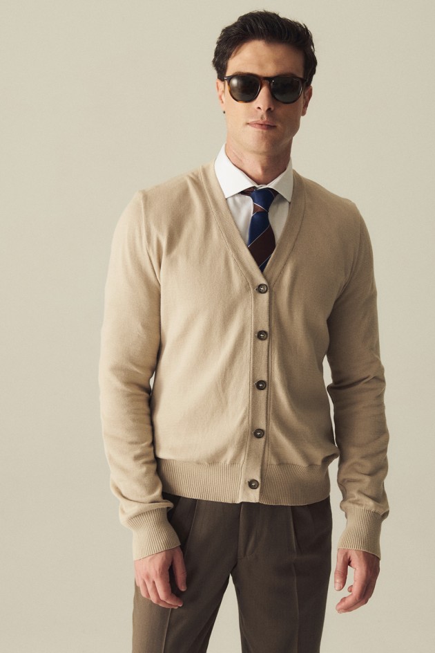 Cardigan Tejido Algodón