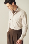 Camisa Bolsillos Oxford