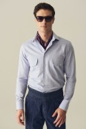 Camisa Bolsillos Oxford